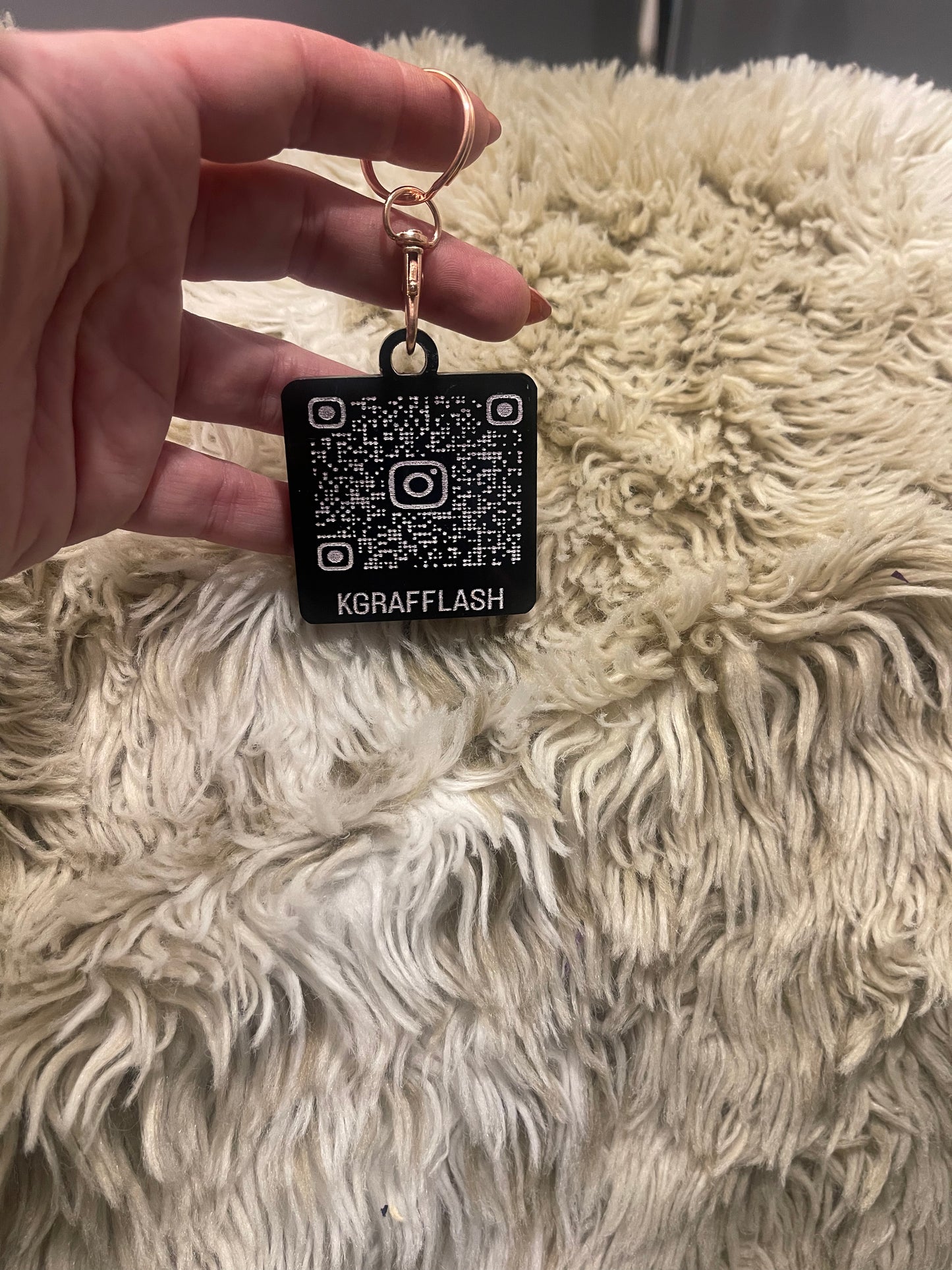 QR Code Key Chain